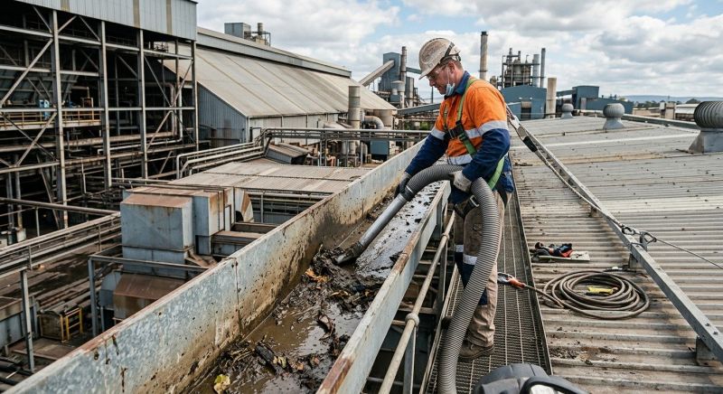 Commercial Gutter Cleaning in Roseville, CA