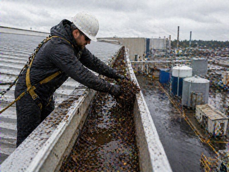 Commercial Gutter Maintenance in Roseville, CA